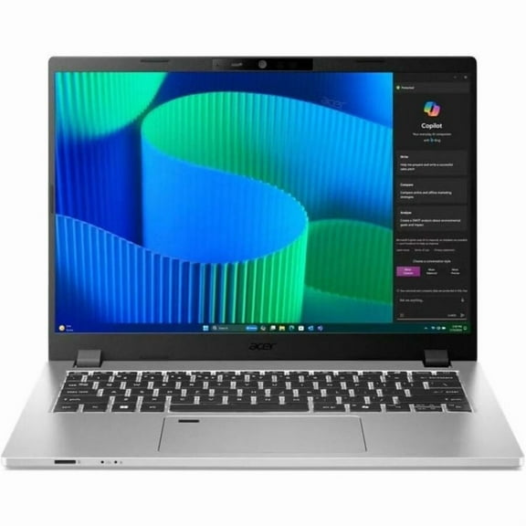 Acer TravelMate P2 14 P214-56 TMP214-56-54NF 14" Notebook - WUXGA - Intel Core 5 120U - 16 GB - 512 GB SSD - English Keyboard - Silver (nx-bcjaa-001)