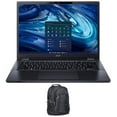 thumbnail image 1 of Acer TravelMate P4 Home/Business Laptop (AMD Ryzen 5 PRO 6650U 6-Core, 14.0in 60 Hz Wide UXGA (1920x1200), AMD Radeon 660M, 64GB DDR5 4800MHz RAM, 4TB PCIe SSD, Win 11 Pro) with Premium Backpack, 1 of 7