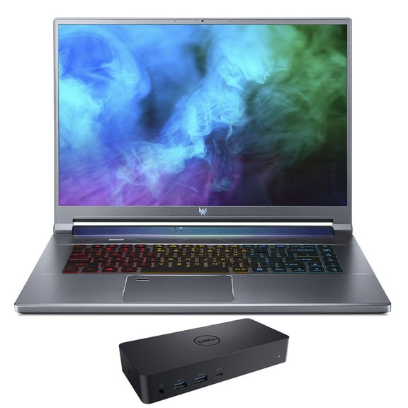 Acer Triton 500 SE-16 Gaming & Business Laptop (Intel i7-11800H 8-Core, 16.0" 165Hz Wide QXGA (2560x1600), NVIDIA RTX 3070, 16GB RAM, 2TB PCIe SSD, Backlit KB, Wifi, Win 10 Pro) with D6000 Dock