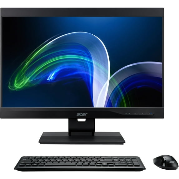 Acer Veriton Z4880G All-in-One Computer - Intel Core i5 11th Gen i5-11400 Hexa-core (6 Core) 2.60 GHz - 16 GB RAM DDR4 SDRAM - 512 GB PCI Express SSD - 23.8" Full HD 1920 x 1080 - Desktop - Windo