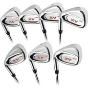 Acer XV Golf Iron Set for Men, Left Handed, Senior Flex, Graphite-Shafted #5-SW