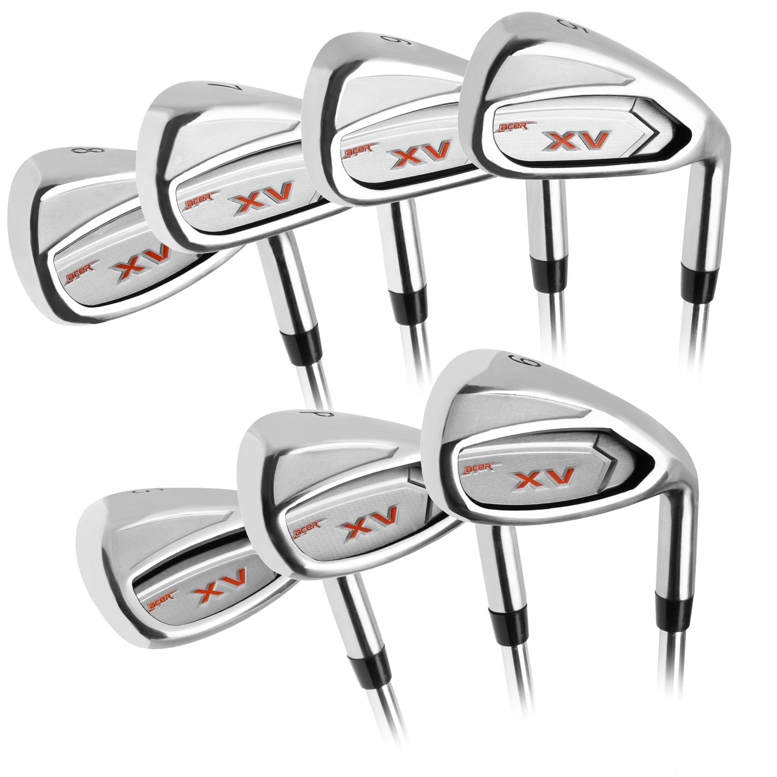 Acer XV Golf Iron Set for Men, Right Handed, Regular Flex, Steel ...