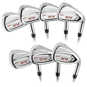 Acer XV Golf Iron Set for Men, Right Handed, Stiff Flex, Steel-Shafted #4-9, PW