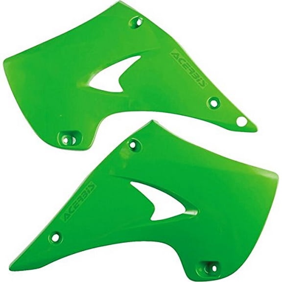 Acerbis 2043690006 Radiator Scoops Green