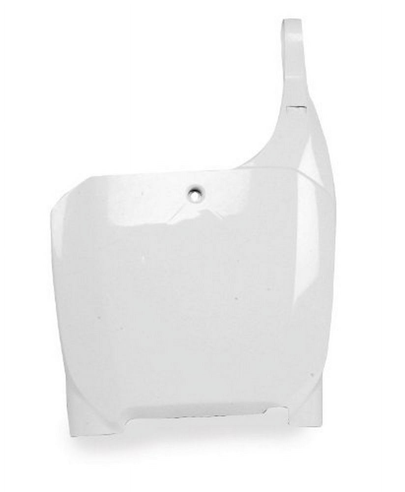 White Front Number Plate – Fits Yamaha YZ125/YZ250 2006-2014 & YZ250F/450F 2006-2009
