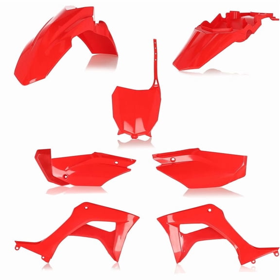 Acerbis 19+ Honda CRF110F Full Plastic Kit - Red