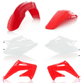 thumbnail image 1 of Acerbis White/Red Complete Plastic Body Kit (2040980245), 1 of 2