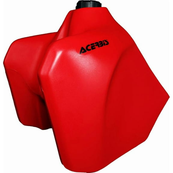 Acerbis 2062480229 Fuel Tank 5.8 Gallon Red With Black Cap