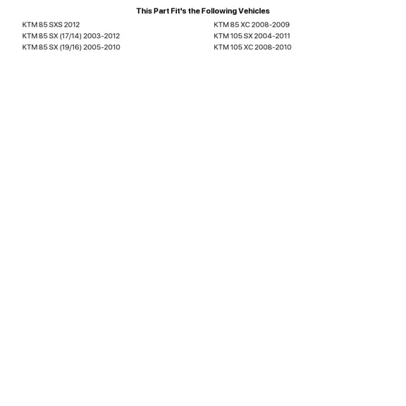 Acerbis 2253050001 Rear Fender Black