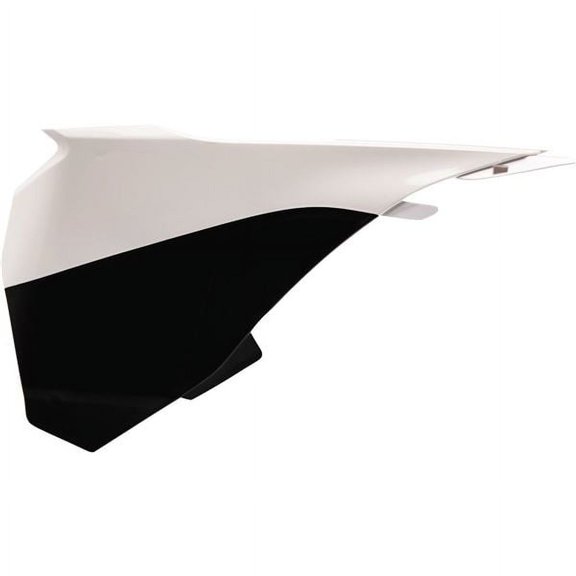 Acerbis White/Black Plastic Airbox Cover (2314281035)