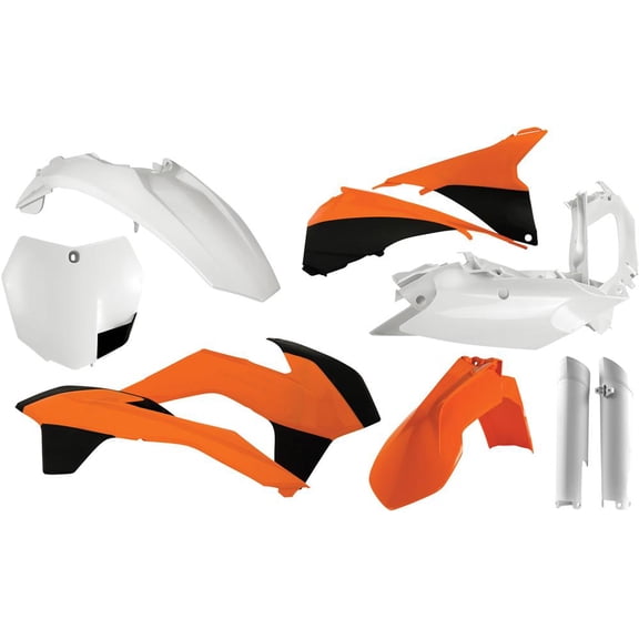 Acerbis 2314333914 Full Plastic Kit Orange