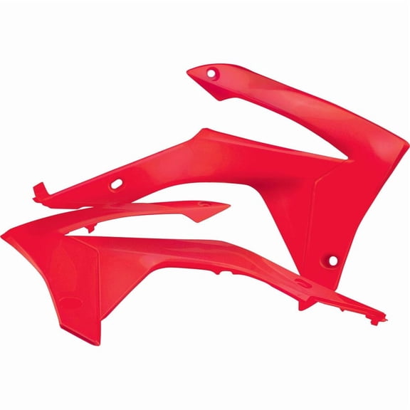 Acerbis 2314370227; Radiator Shroud Fits Honda Red