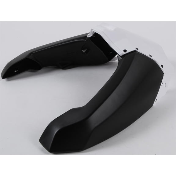 Acerbis 2374141035 Upper Radiator Shroud White/Black