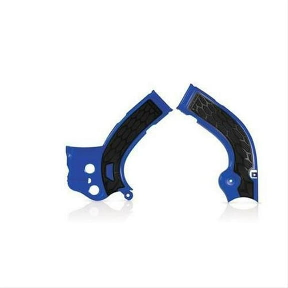 Acerbis X-Grip Blue/Black Frame Protectors (2374261034)