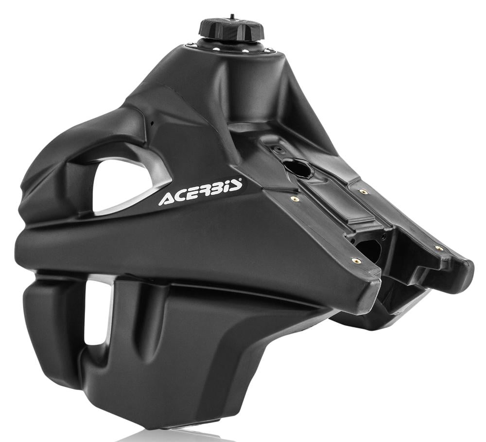 Acerbis 3.9 Gallon Fuel Tank - Black, Replacement Motorcycle Gas Tank (Part #2780660001)
