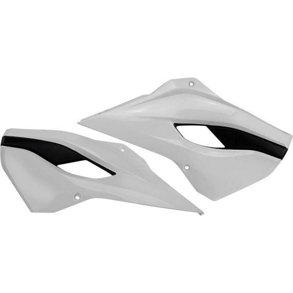 Acerbis 2393410002 Radiator Shrouds White