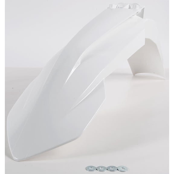 Acerbis 2421110002 Front Fender White