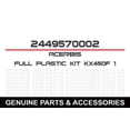 thumbnail image 1 of Acerbis White Full Body Plastic Kit (2449570002), 1 of 2