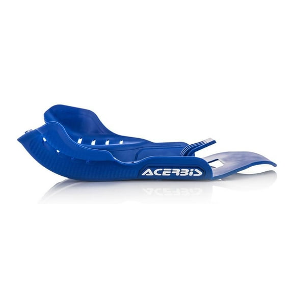 Acerbis Blue Polypropylene Skid Plate for Yamaha YZ250 / YZ250X & Fantic XX250 - Off-Road Engine Protection (2449710003)