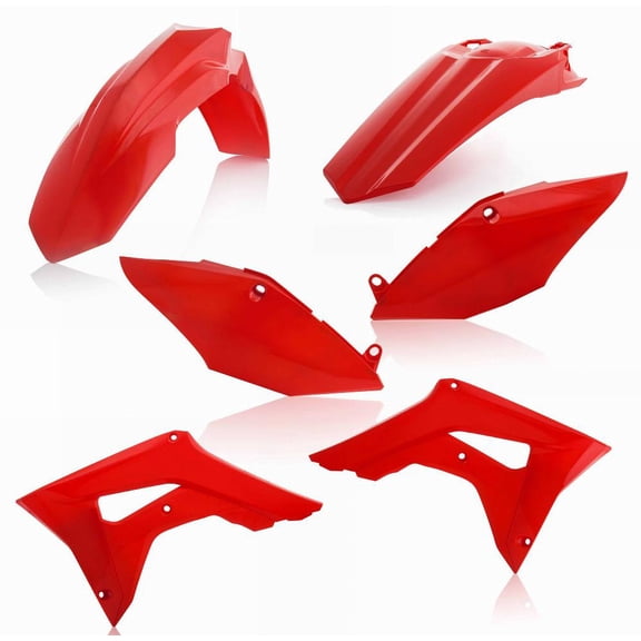 Acerbis 2630690227 Plastic Kit Red