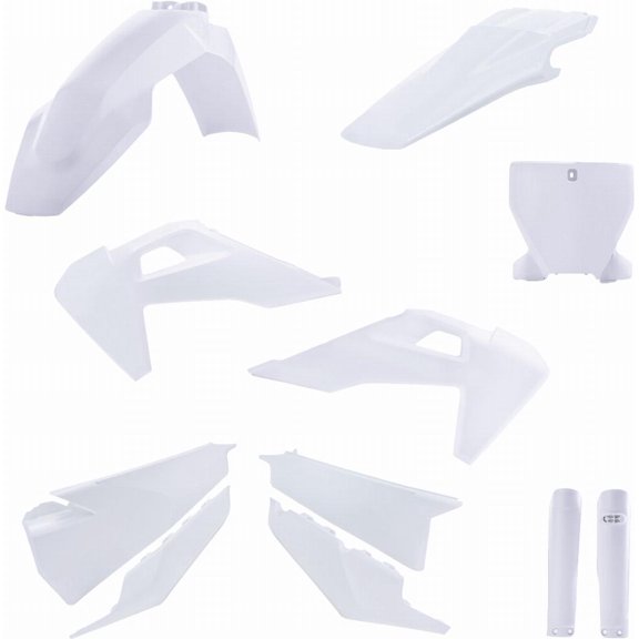 Acerbis 2726556811 Full Plastic Kit White