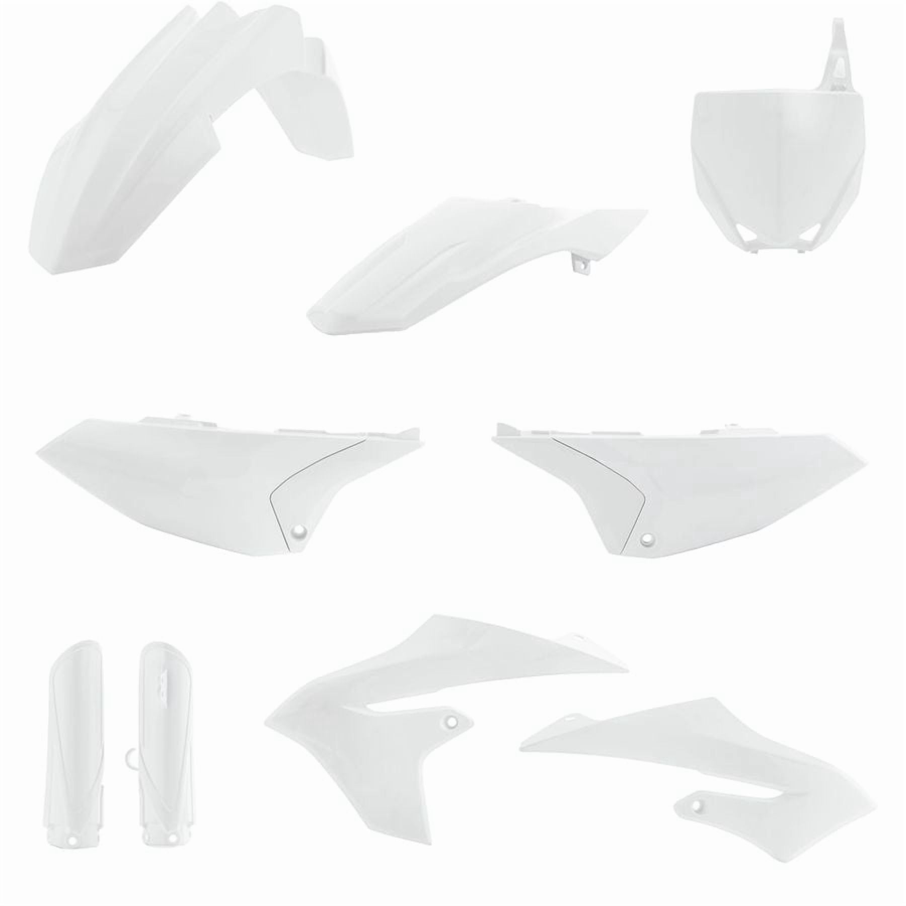 Kit Plastiques Acerbis Yamaha WRF 250/450 2007-10 Blanc - Kit plastique Kit Plastiques Acerbis Yamaha WRF 250/450 2007-10 Blanc - Kit plastique