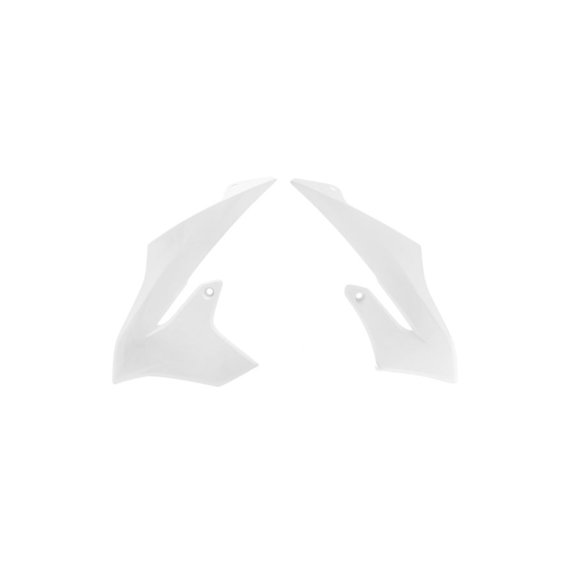 Acerbis White Plastic Radiator Shrouds/Scoops (2726690002)