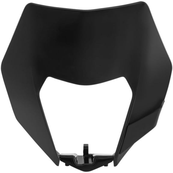 Acerbis 2732070001 Front Headlight Mask Black