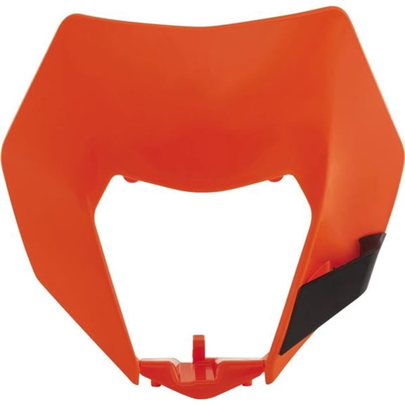 Acerbis Orange Plastic Headlight Mask (2732070237)