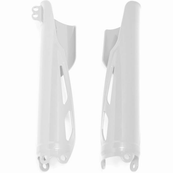 Acerbis 2736240002 Lower Fork Covers - White