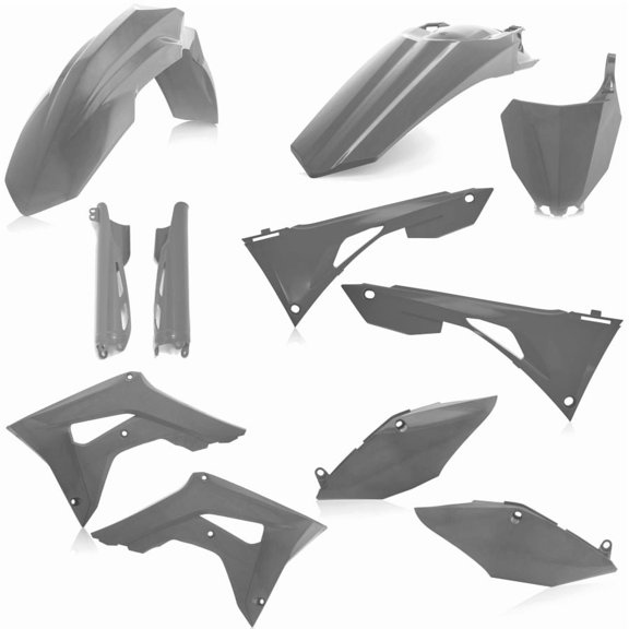 Acerbis 2736250011 Full Plastic Kit - Gray