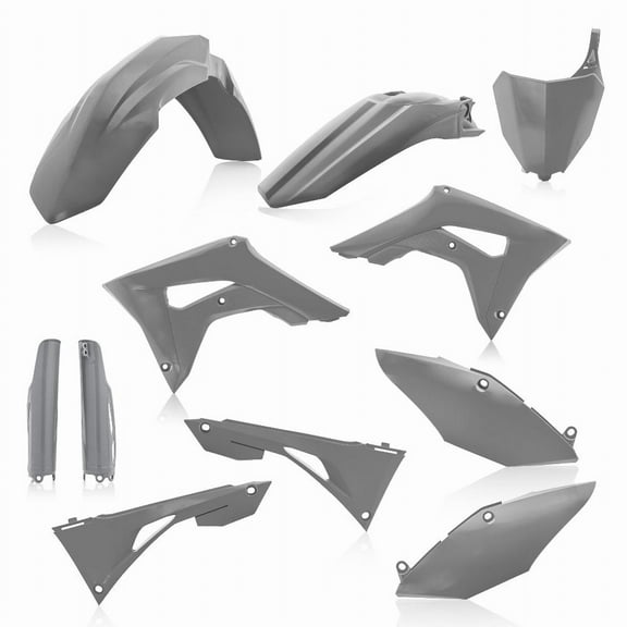 Acerbis 2736250011 Full Plastic Kit Grey