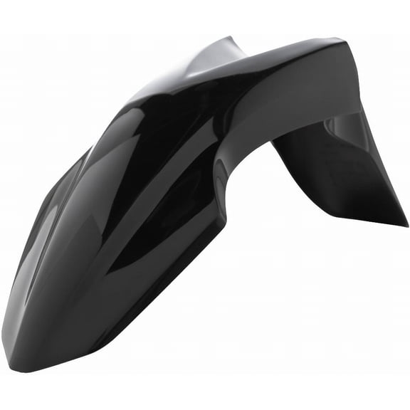 Acerbis Front Fender for Kawasaki KLX110/110L - Black Plastic OE Replacement Off-Road Dirt Bike (2780460001)