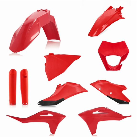 Acerbis 2872810004 Full Plastic Kit Gas Red