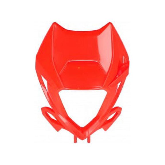 Acerbis 2936320004 Headlight Mask - Red