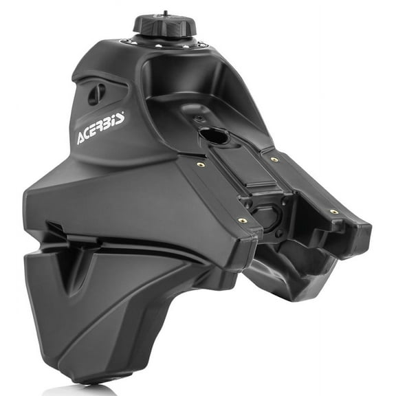 Acerbis 3.0 Gallon Black Plastic Fuel/Gas Tank (2375060001)
