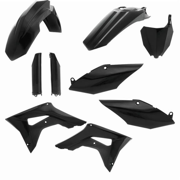 Acerbis Black Full Body Plastic Kit (2645470001)