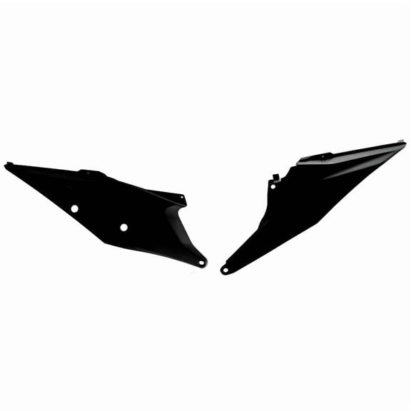 Acerbis Black Plastic Rear Side Panels (2726530001)