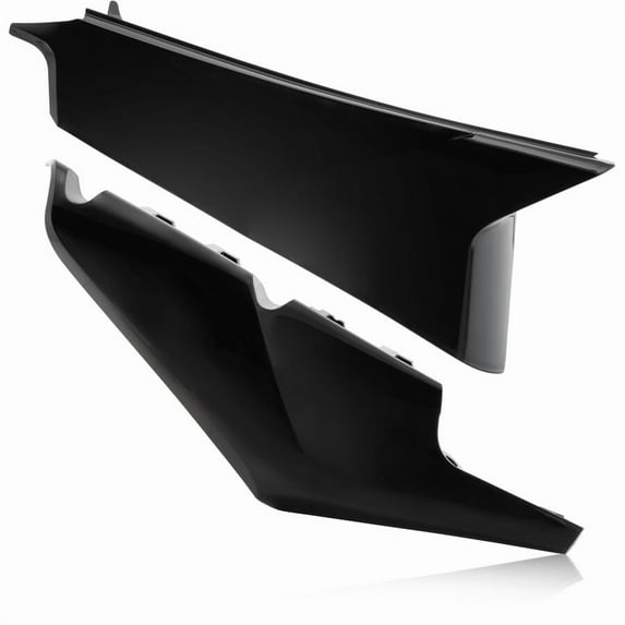 Acerbis Black Vented Plastic Rear Side Panels (2791620001)