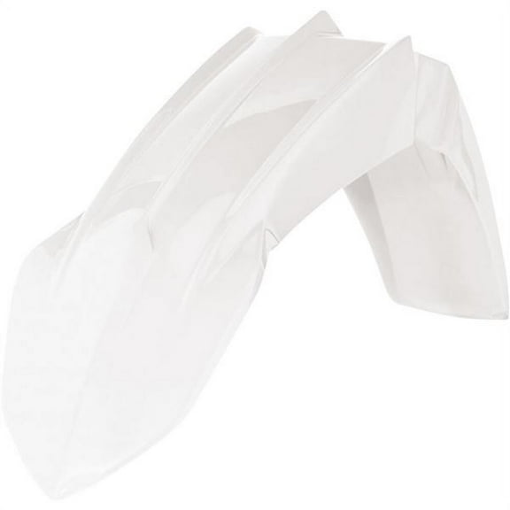 Acerbis Front Fender White Plastic OE Replacement for Yamaha YZ/WR 125/250/450 2018-2025 Offroad (26858-50002)