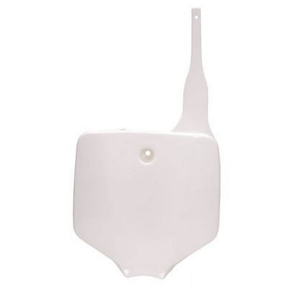 Acerbis Front Number Plate White for Kawasaki KX65 2000-2009