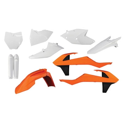 Acerbis Full Plastic Kit 16 KTM Orange for KTM 125 SX 2013-2014