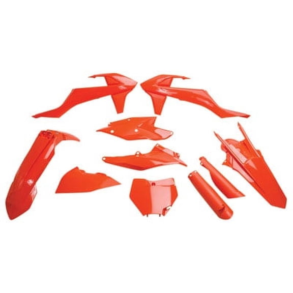 Acerbis Full Plastic Kit 16 KTM Orange for KTM 125 SX 2016-2018