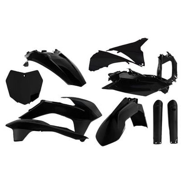 Acerbis Full Plastic Kit Black for KTM 250 SX 2015-2016