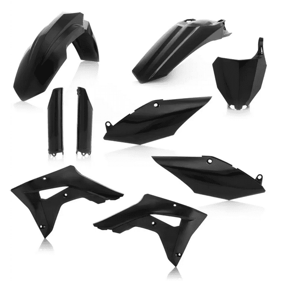 Acerbis 2645470001 Full Plastic Kit Black