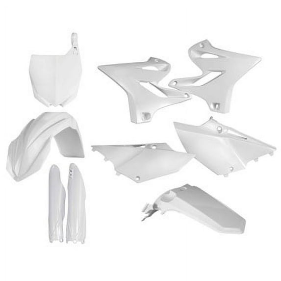 Acerbis Full Plastic Kit White for Yamaha YZ125 2015-2018