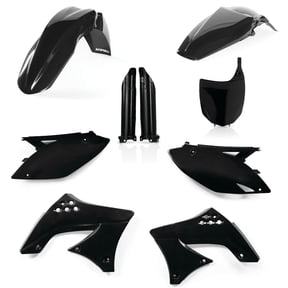 Acerbis Full Plastics Kit Black fits Kawasaki KX450F 2009-2011