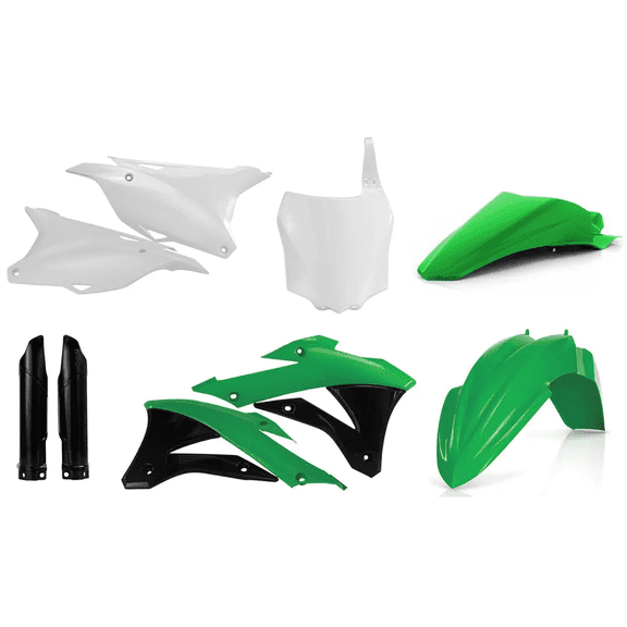 Acerbis Green/White/Black Full Body Plastic Kit (2374115135)