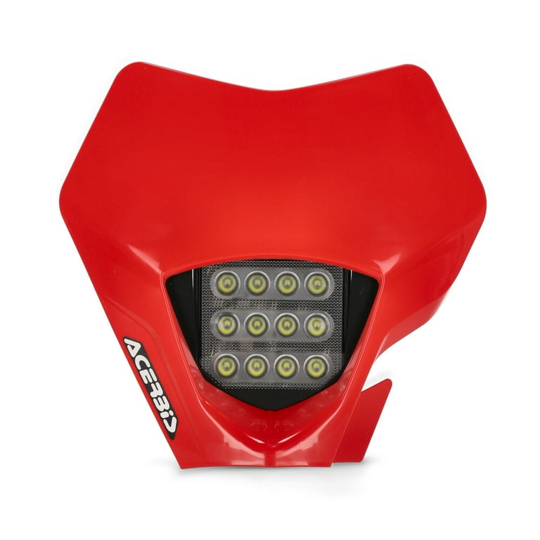 Acerbis Headlight Mask Vsl for Gas Gas Red 2895690004 - Walmart.com