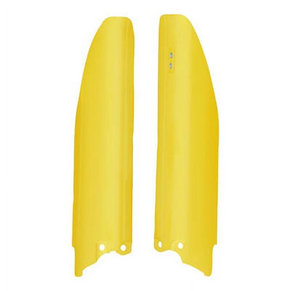 Acerbis Lower Fork Cover Set 02 Yellow For MZ, Suzuki